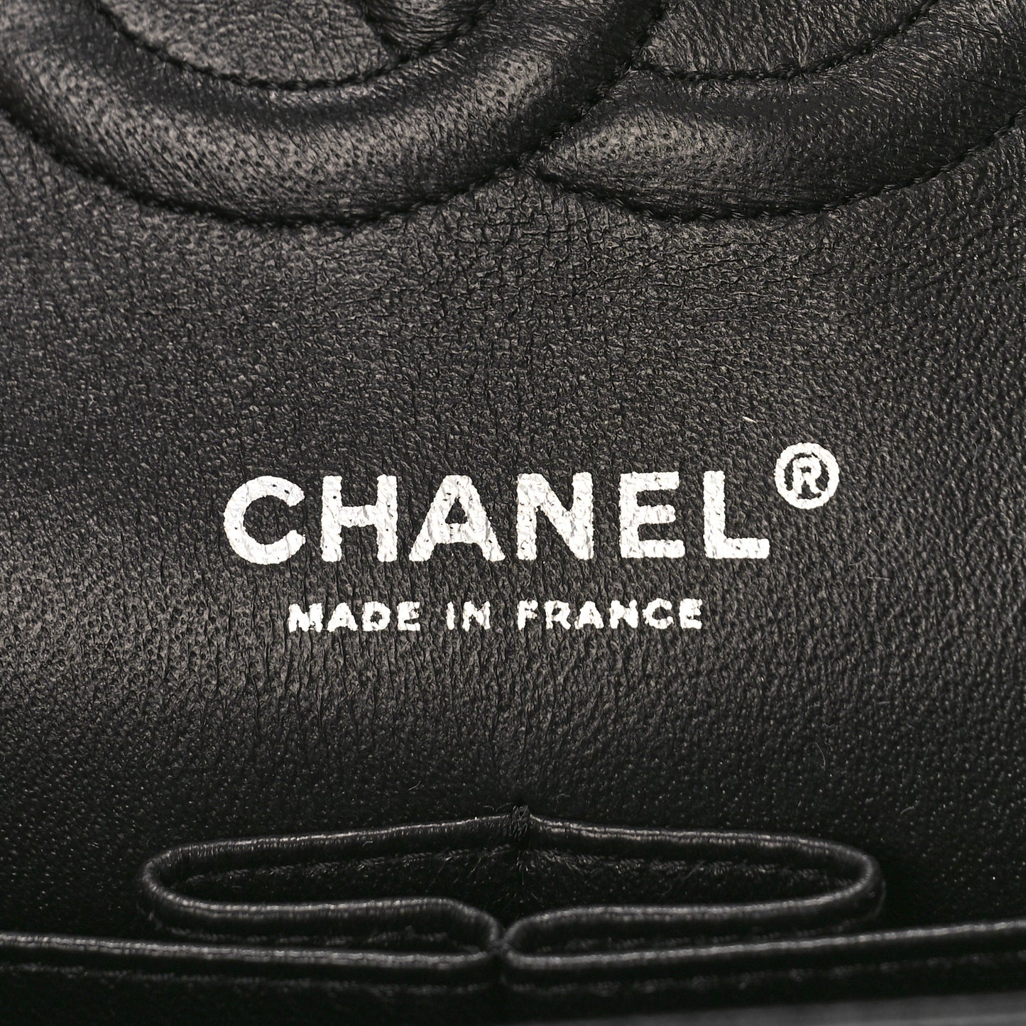 Tweed Quilted Medium Double Flap Black