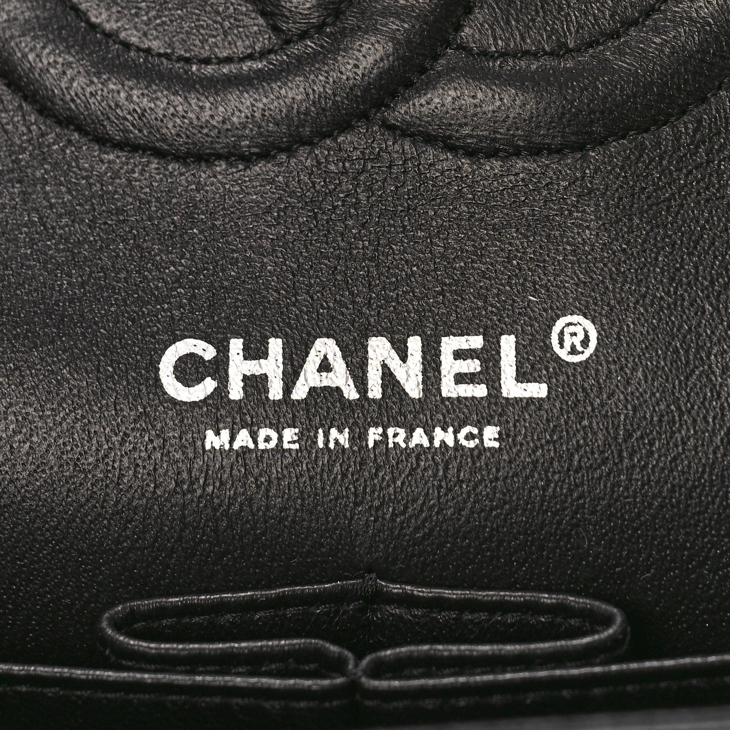 Chanel Tweed Quilted Medium Double Flap Black 6 of 9