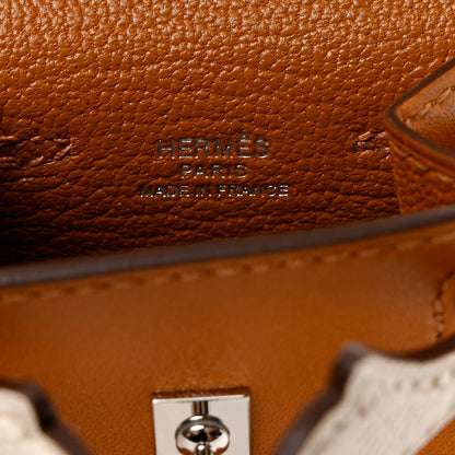 Hermes Tadelakt Chevre Mysore Kelly Quelle Idole Bag Charm Gold 4 of 6