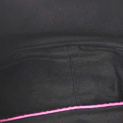 Balenciaga Extra Supple Calfskin Crocodile Embossed XS Le Cagole Shoulder Bag Lipstick Pink 5 of 10