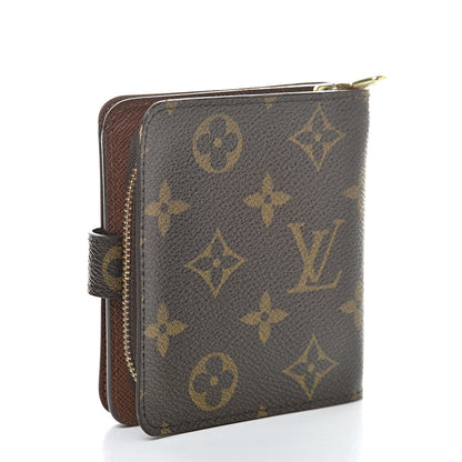 Louis Vuitton Monogram Compact Zippe Zipped Wallet 3 of 12