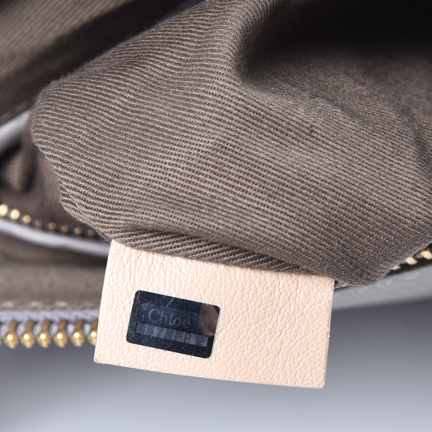 Calfskin Medium Marcie Satchel Cashmere Grey