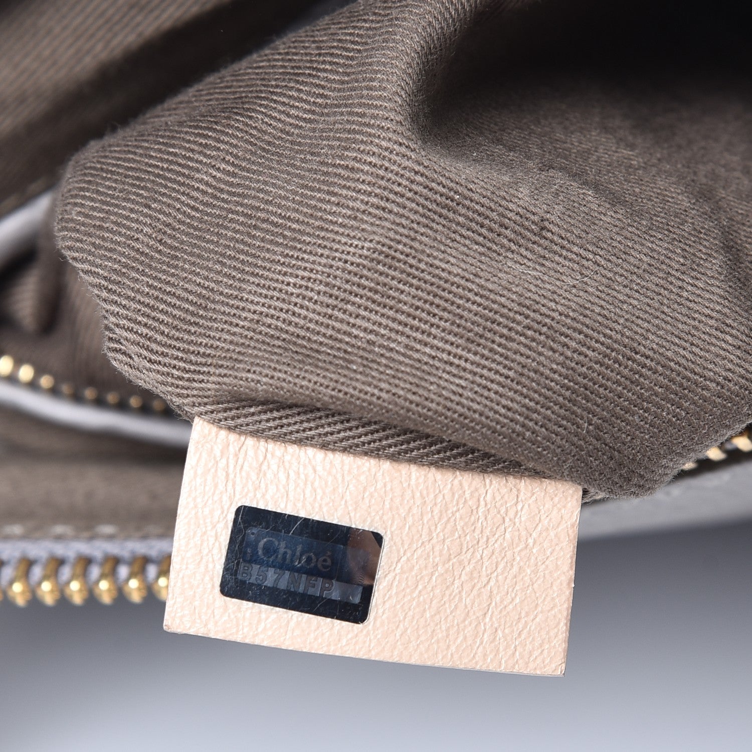 Chloe Calfskin Medium Marcie Satchel Cashmere Grey 8 of 10