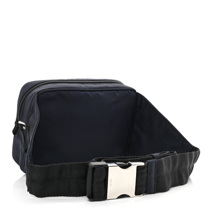 Prada Tessuto Montagna Nylon Belt Bag Blue 3 of 11