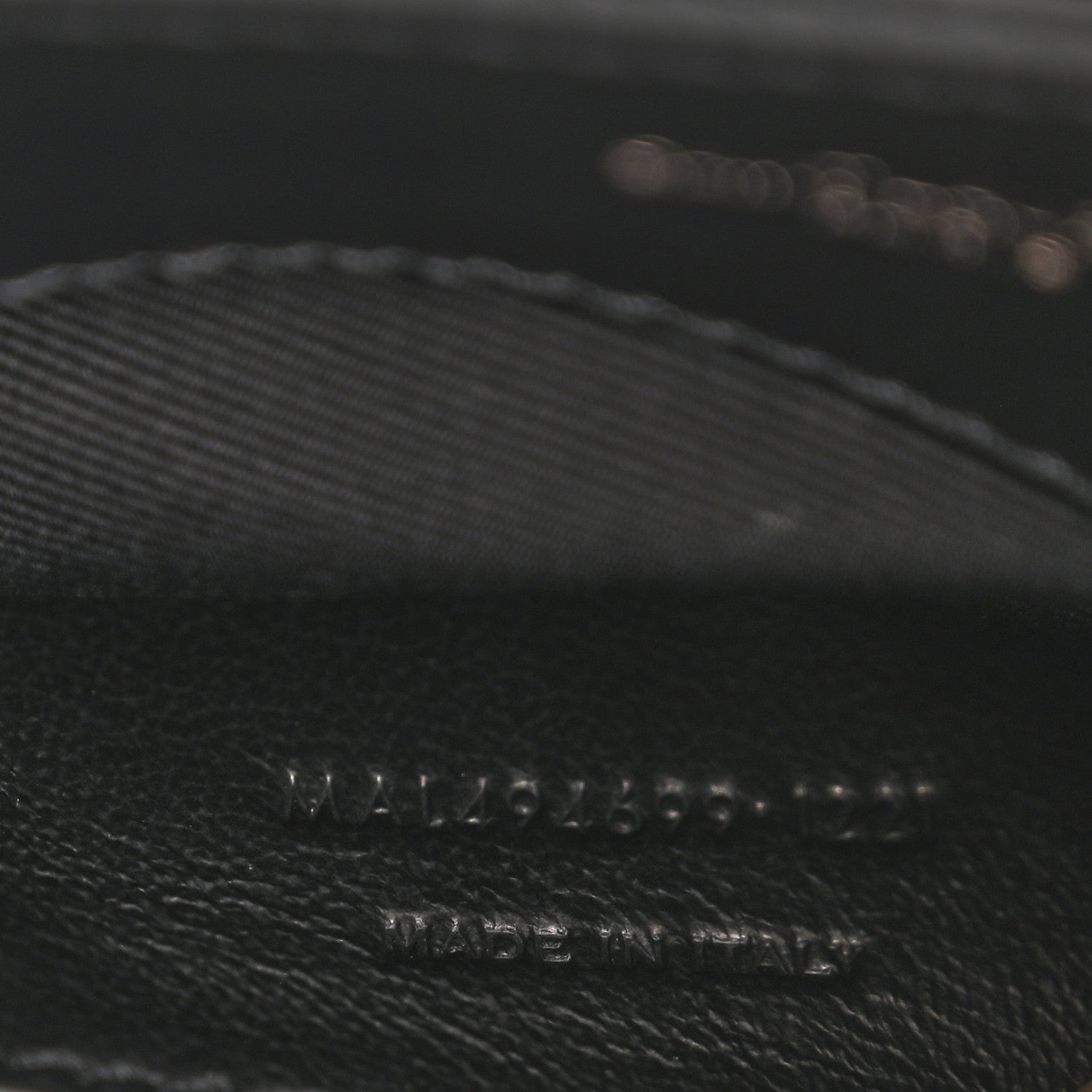 Saint Laurent Calfskin Y Quilted Monogram Monochrome Small Loulou Chain Satchel Black 8 of 13
