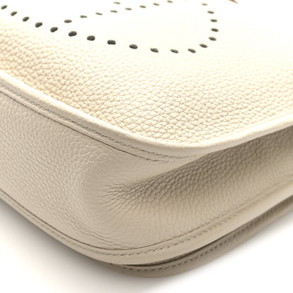 Hermes Taurillon Clemence EVELYNE III PM Beton 10 of 10