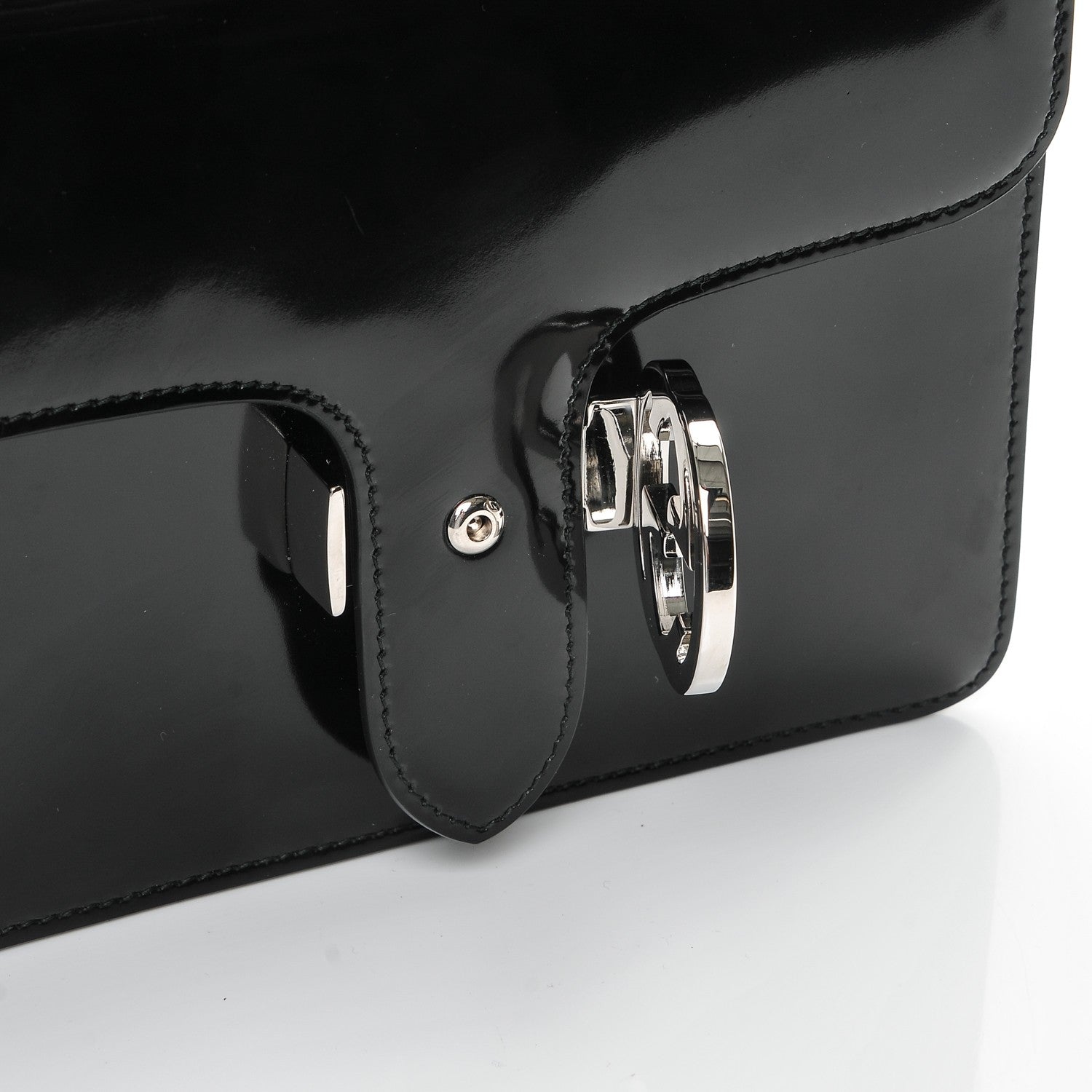Gucci Shade Lux Calfskin Small Interlocking G Shoulder Bag Black 8 of 8