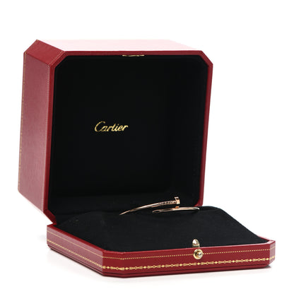 Cartier 18K Pink Gold Small Juste Un Clou Bracelet 16 6 of 6
