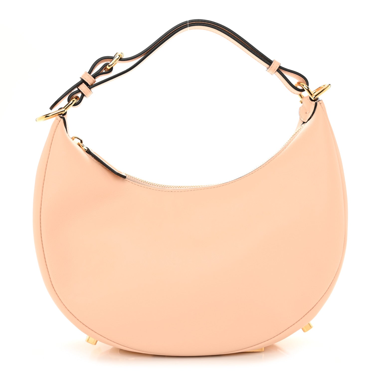 Fendi Vitello Grace Matte Small Fendigraphy Hobo Bag Light Rose 1 of 9
