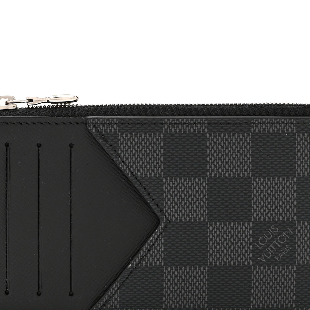 Louis Vuitton Damier Graphite Coin Card Holder 8 of 9
