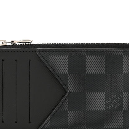 Louis Vuitton Damier Graphite Coin Card Holder 8 of 9
