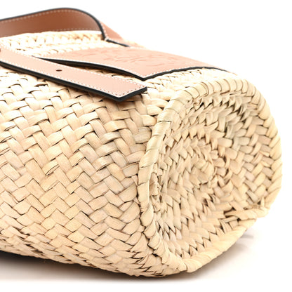 Loewe Raffia Small Basket Tote Bag Natural Tan 8 of 10