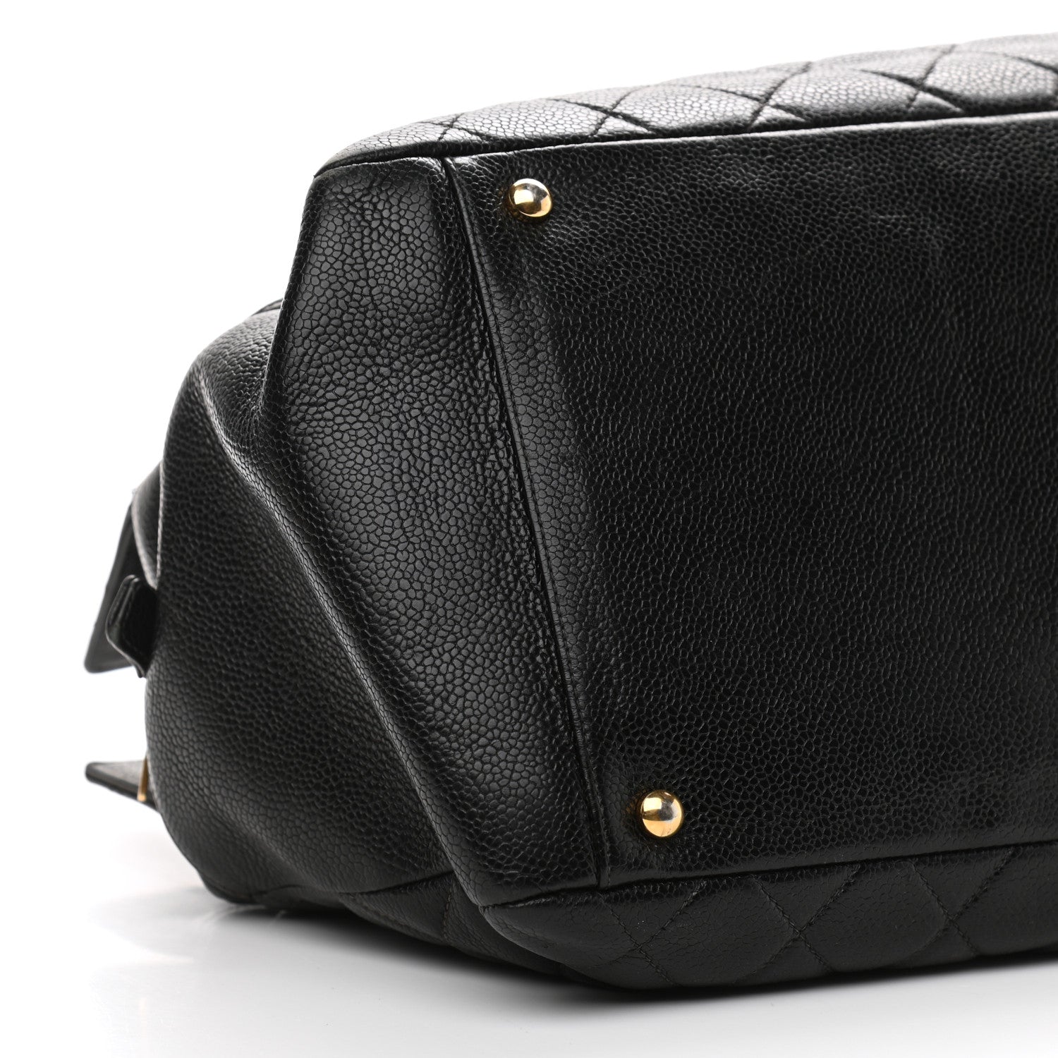 Chanel Caviar Quilted Grand Timeless Tote GTT Black 10 of 13