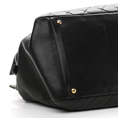 Chanel Caviar Quilted Grand Timeless Tote GTT Black 10 of 13