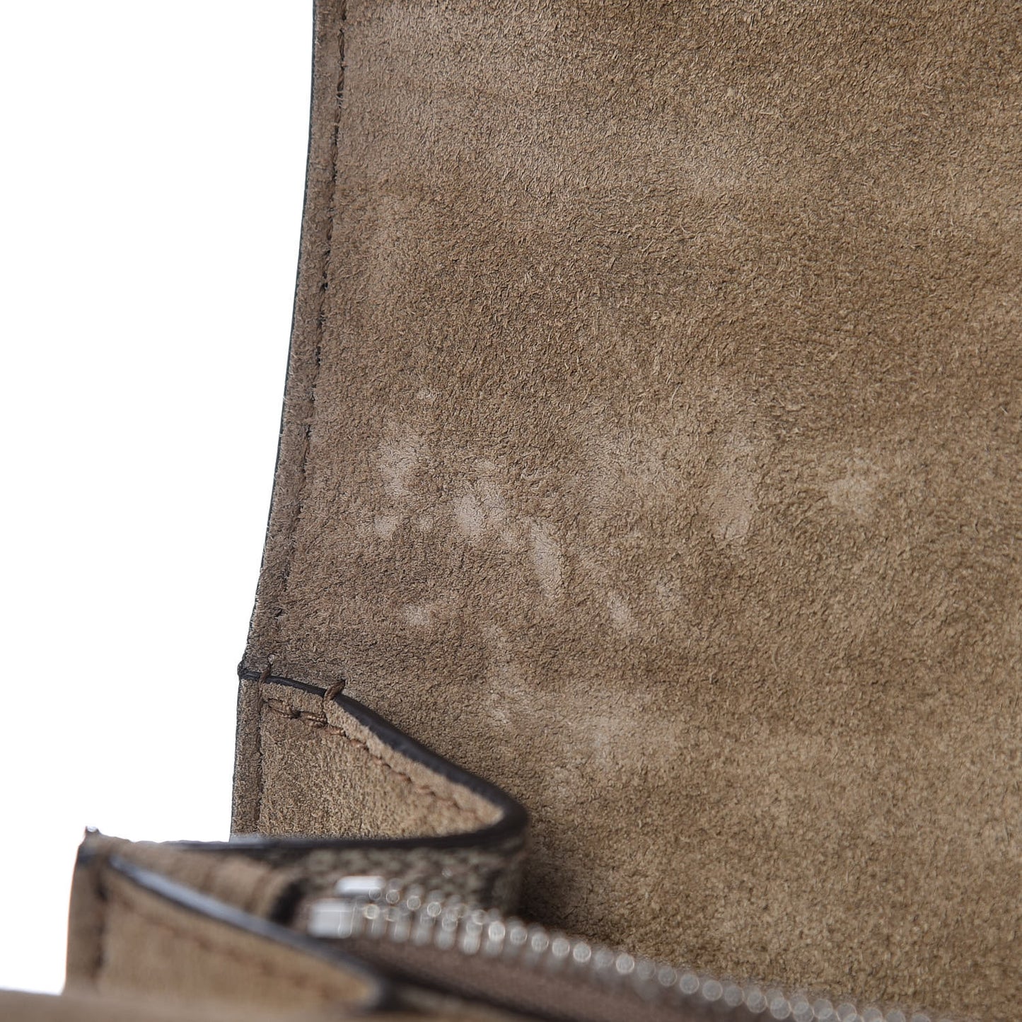 GG Supreme Monogram Medium Dionysus Shoulder Bag Taupe