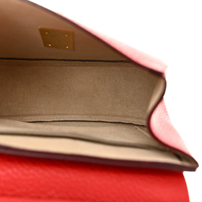 Chloe Grained Lambskin Mini Drew Shoulder Bag Plaid Red 5 of 11
