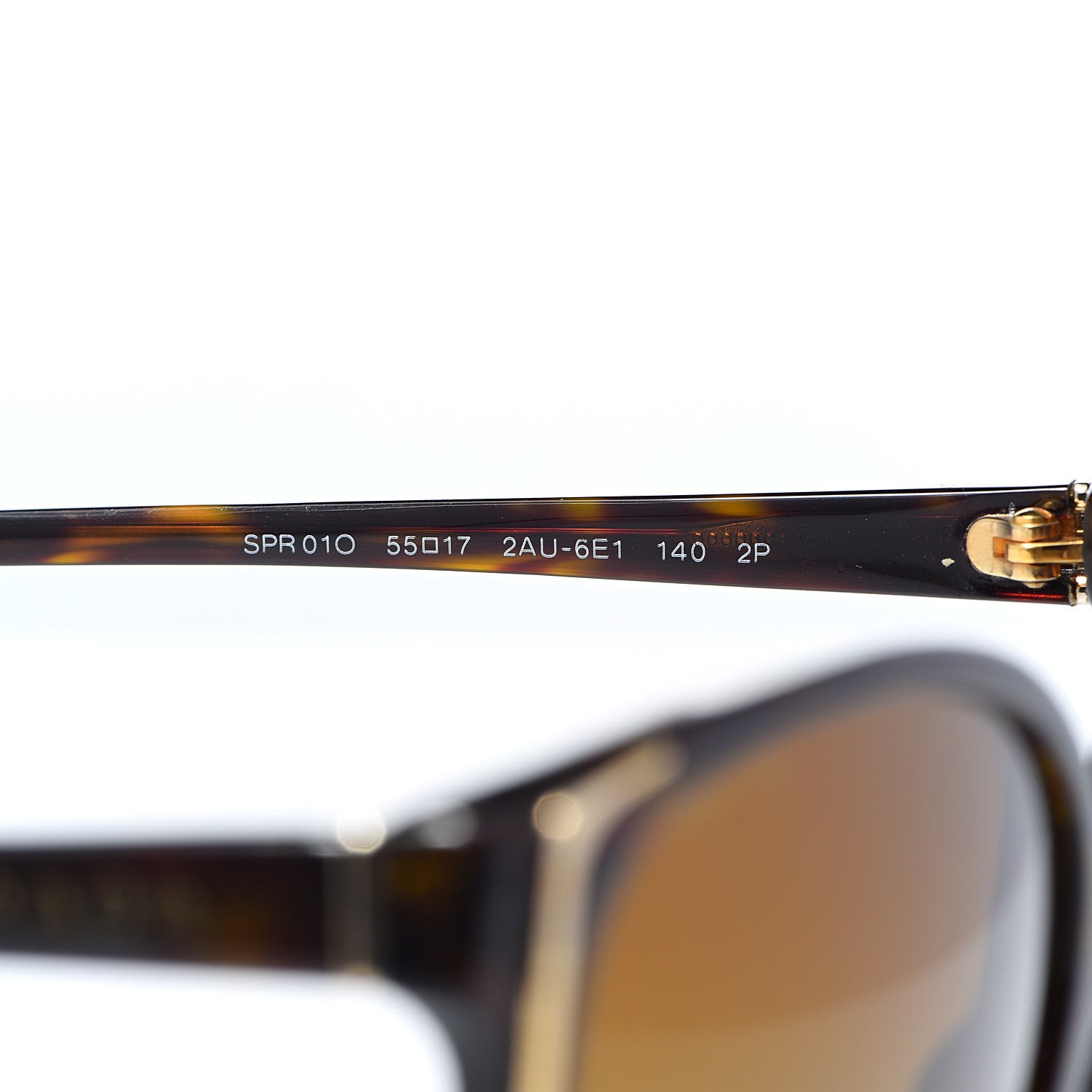 Prada Acetate Sunglasses SPR 01O Tortoise 5 of 8