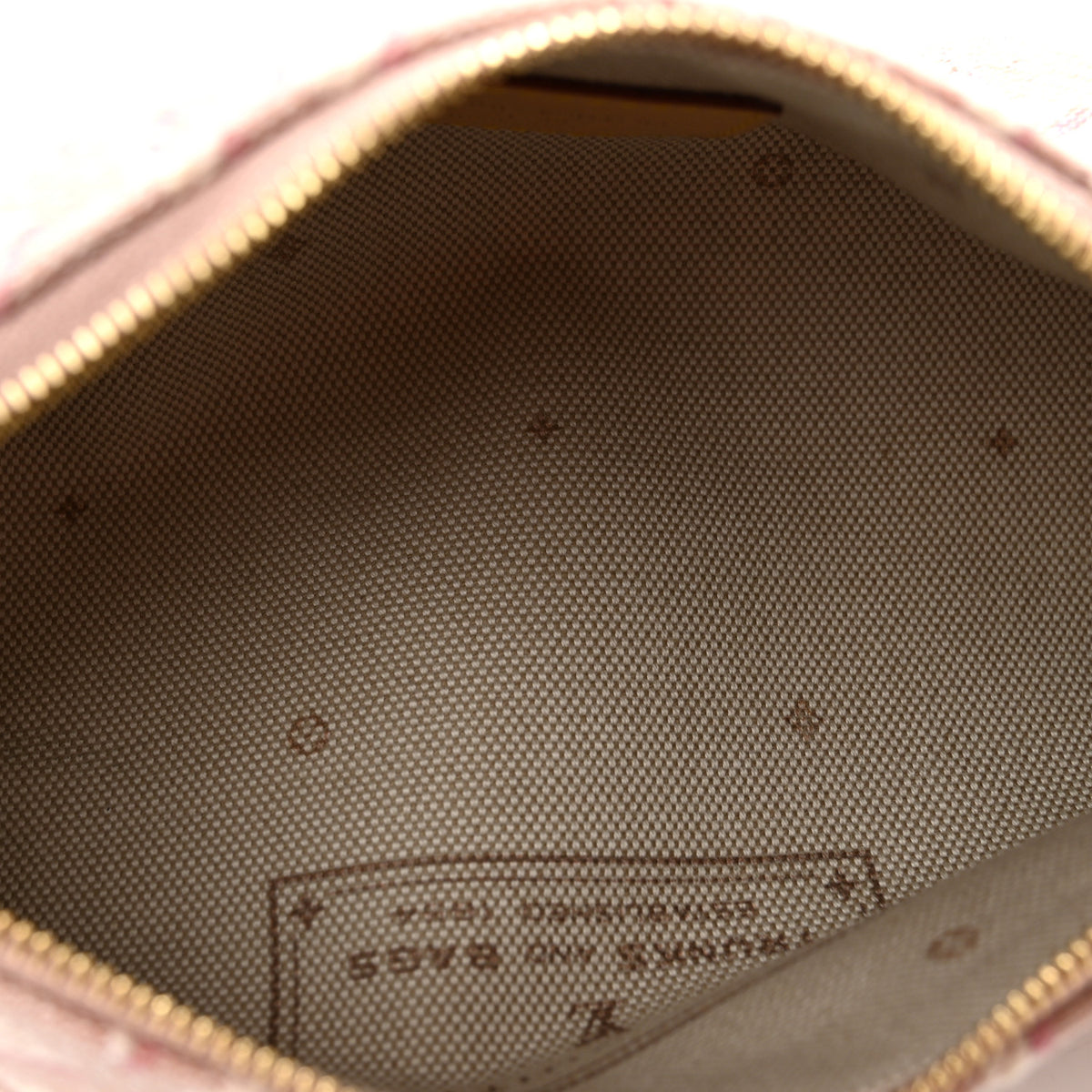 Louis Vuitton Monogram Embleme Papillon Pochette Rose Ruban 5 of 11