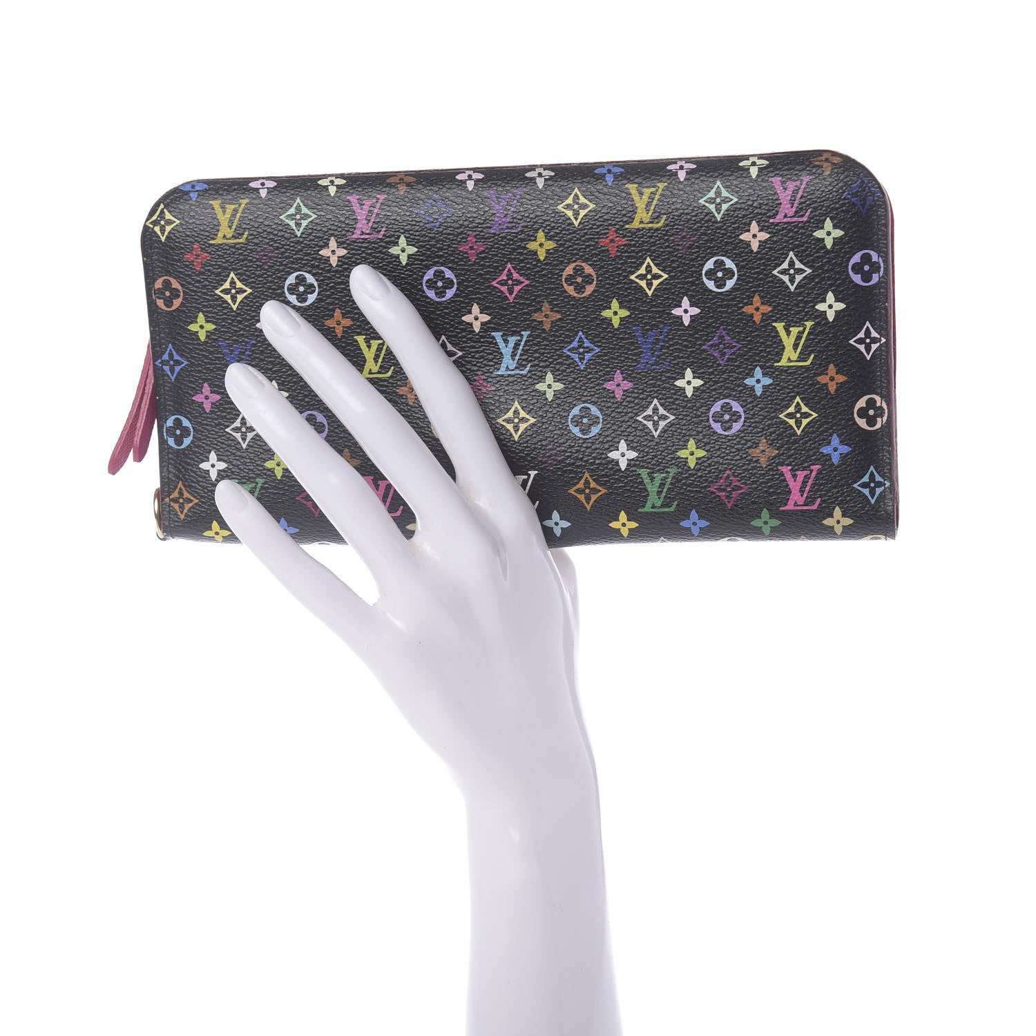 Louis Vuitton Monogram Multicolor Insolite Wallet Black Grenade 2 of 6