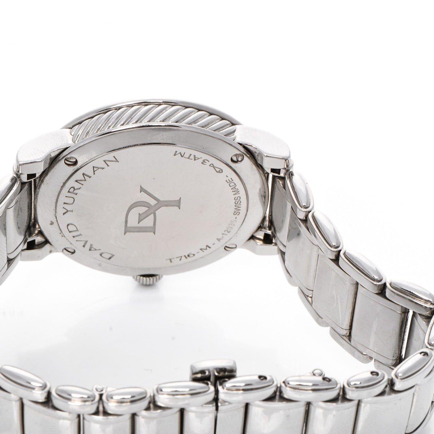 Stainless Steel Diamond Bezel 38mm Classic Quartz Watch Black