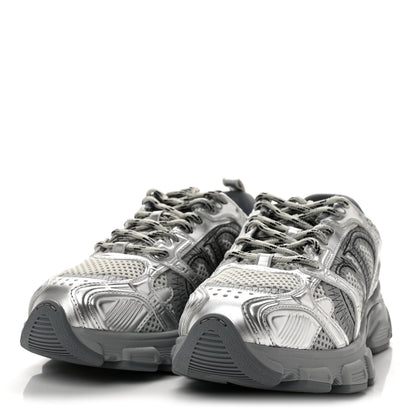 Christian Dior Technical Mesh Dior Chrono Sneakers 38.5 Silver 4 of 10