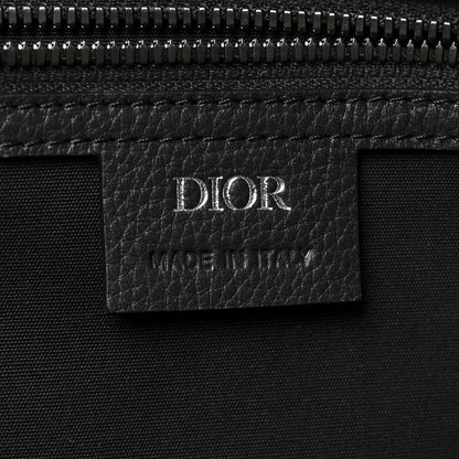 Christian Dior Maxi Oblique Jacquard Weekender 40 Beige Black 5 of 9
