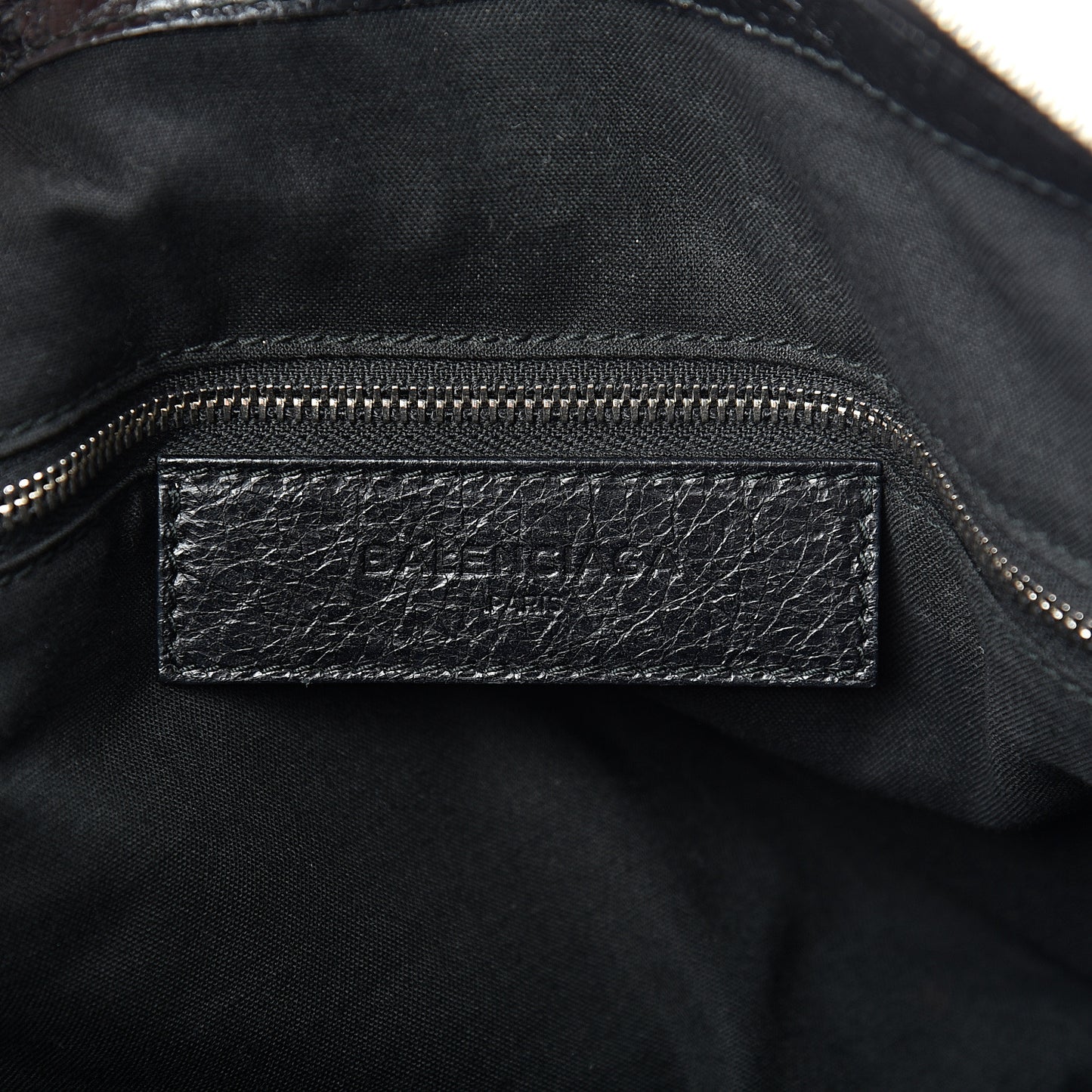 Agneau Giant 21 Silver Hardware Work Black