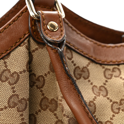 Gucci Monogram Large Sukey Tote Brown 14 of 15