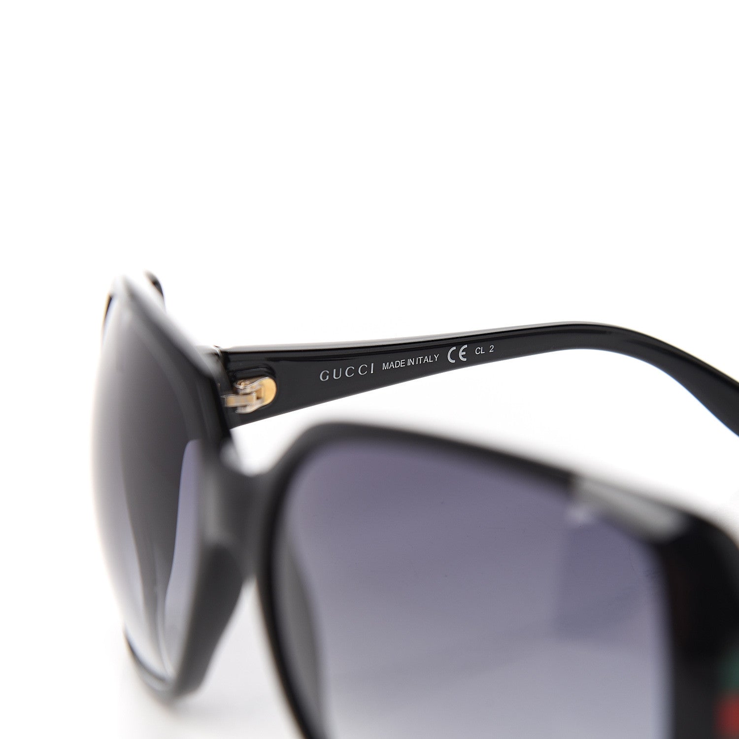 Gucci GG Web Sunglasses GG3166/S Black 6 of 7