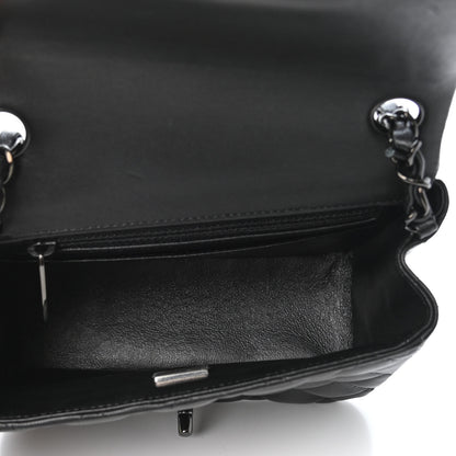 Chanel Lambskin Quilted Mini Square Flap So Black 4 of 4