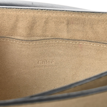 Chloe Suede Calfskin Small Faye Shoulder Bag Black 6 of 14