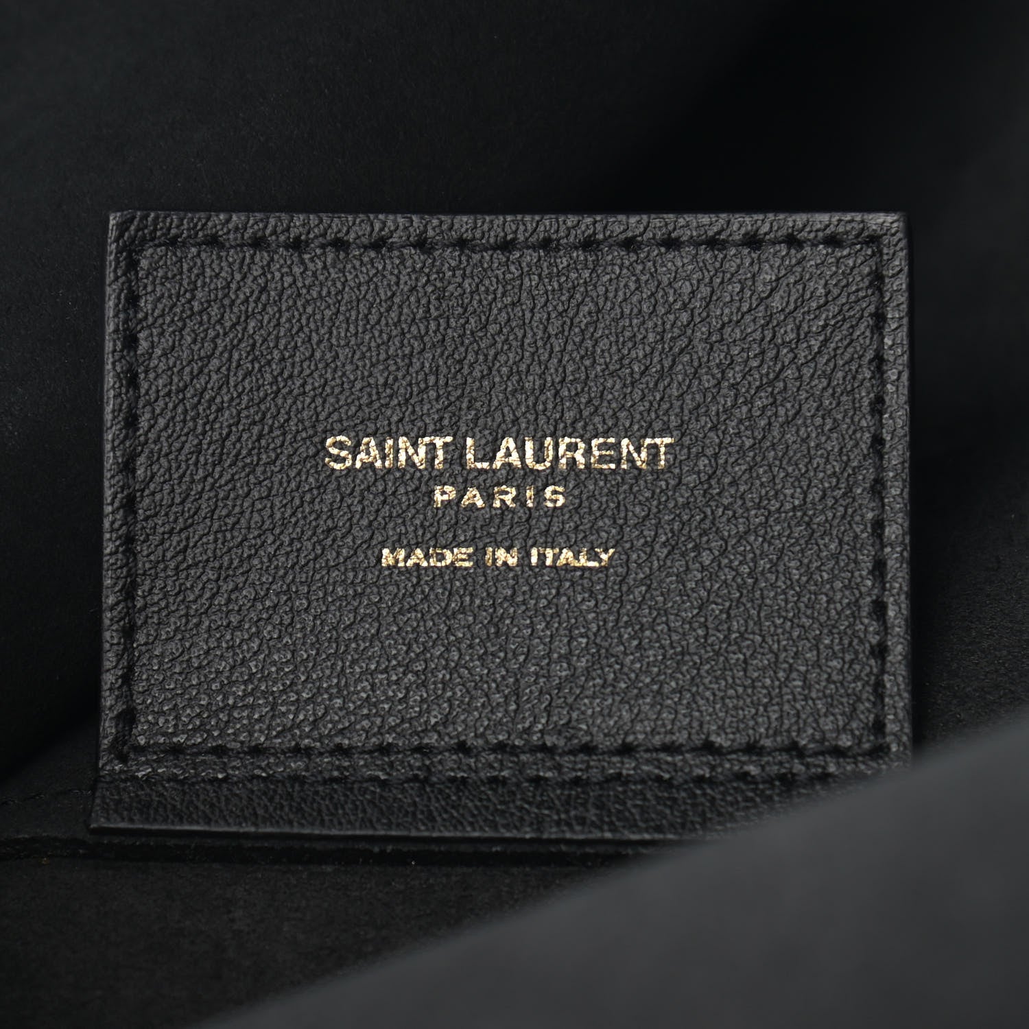 Saint Laurent Calfskin Large Shopping Tote Black 6 of 13