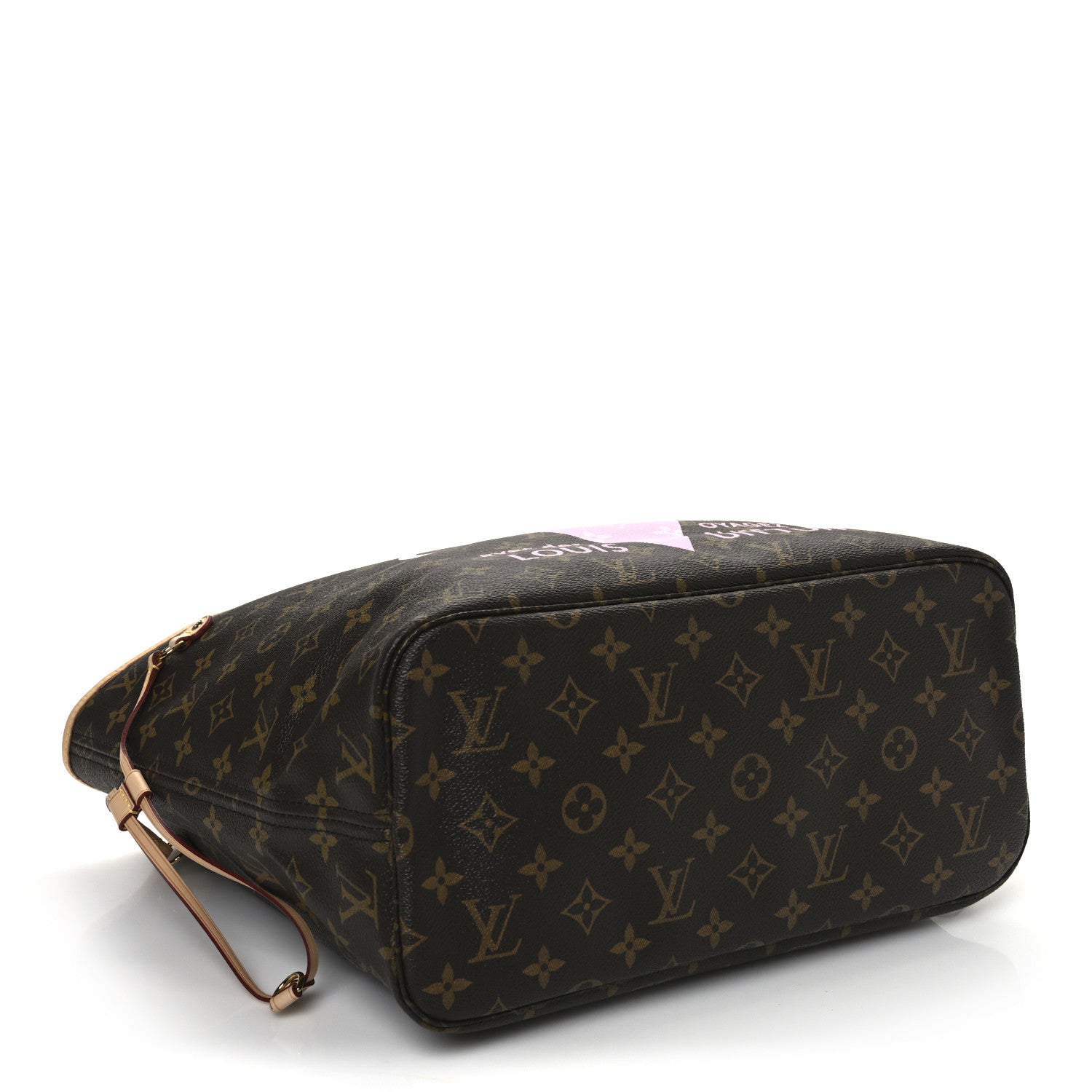 Louis Vuitton Monogram Maui V Neverfull MM Rose Ballerine 5 of 10