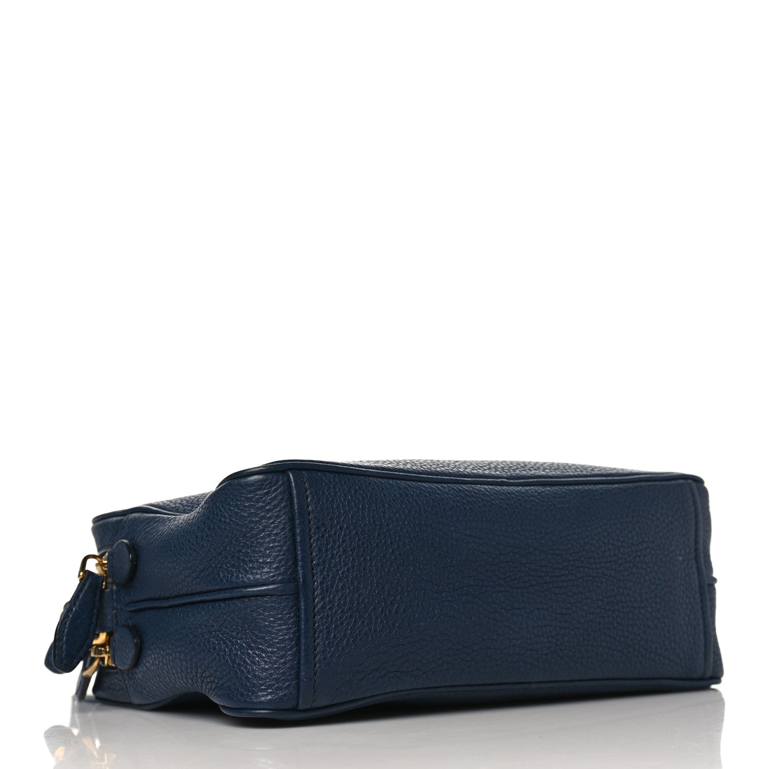 Prada Vitello Phenix Camera Bag Baltico 4 of 10