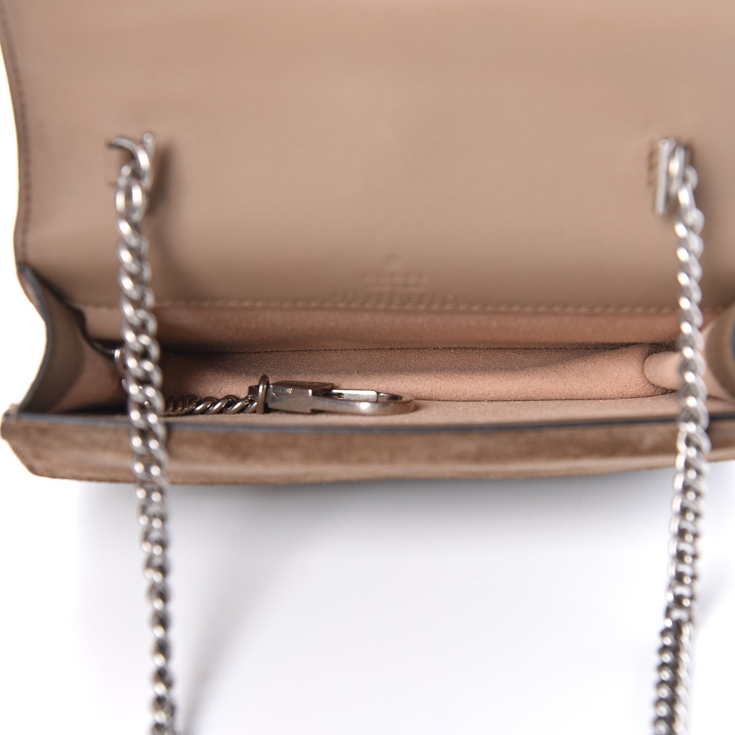 Gucci GG Supreme Monogram Super Mini Dionysus Shoulder Bag Taupe 7 of 9