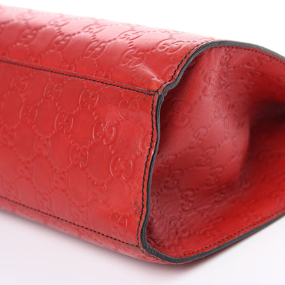 Gucci Guccissima Large Emily Chain Shoulder Bag Red 9 of 20