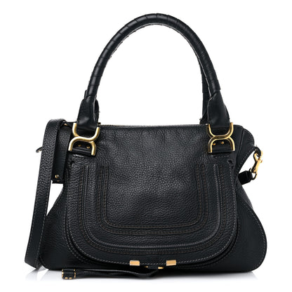 Chloe Calfskin Medium Marcie Satchel Black 1 of 21