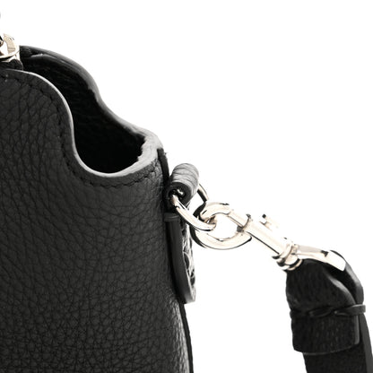 Fendi Cuoio Romano Selleria Medium By The Way Boston Bag Black 11 of 12