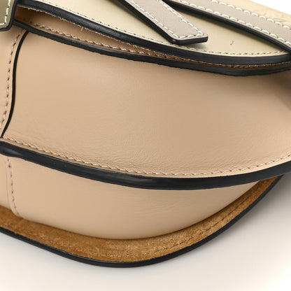 Loewe Calfskin Mini Gate Dual Bag Clay Green Dusty Beige 7 of 7