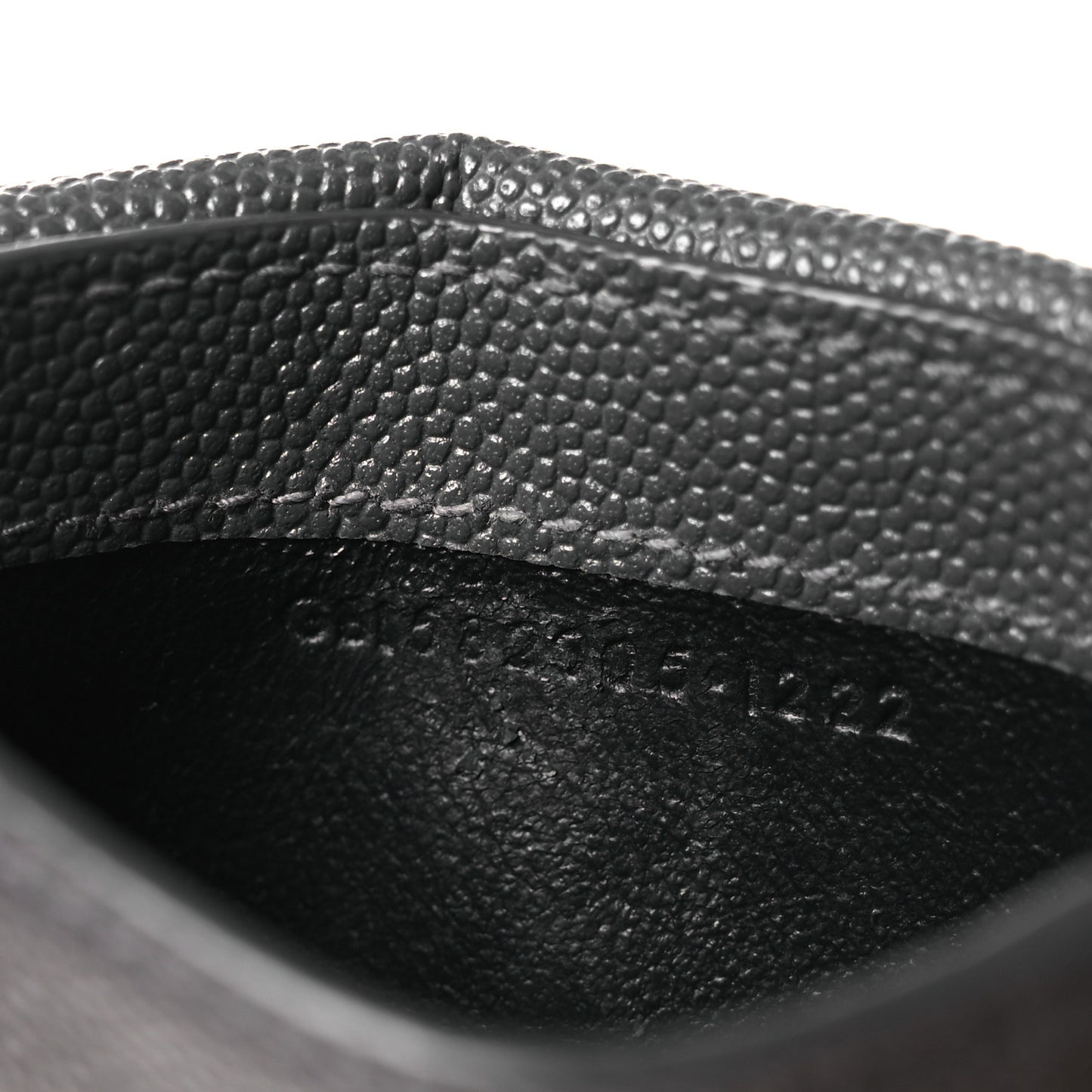 Grain De Poudre Uptown Monogram Card Case Storm