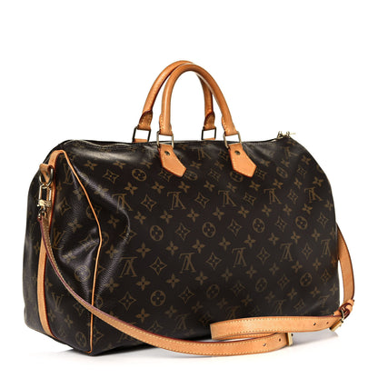 Louis Vuitton Monogram Speedy Bandouliere 40 3 of 14