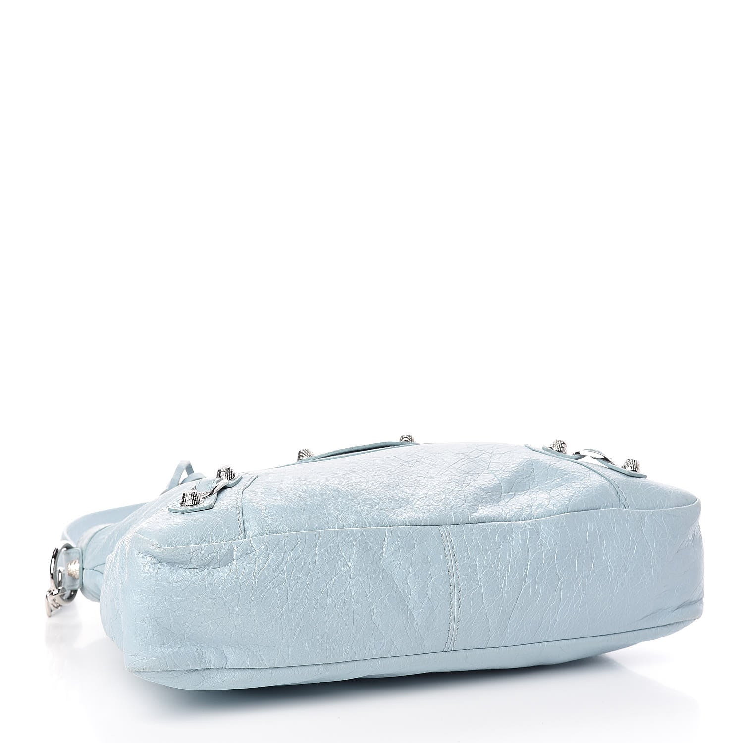 Balenciaga Agneau Giant 12 Silver Hardware Town Bleu Dragee 4 of 10