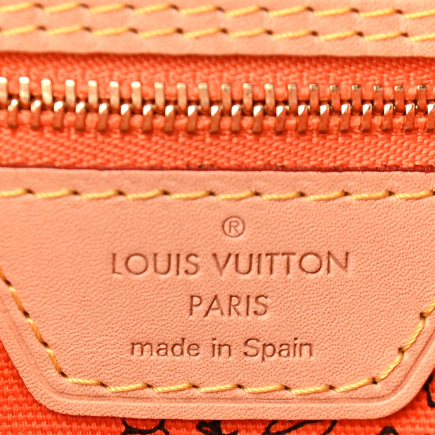 Louis Vuitton Catogram Neverfull MM Marron 7 of 11