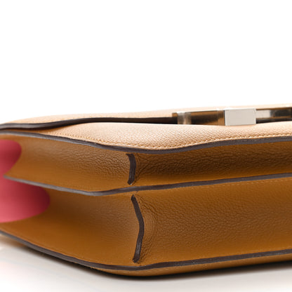 Hermes Evercolor Verso Constance 24 Caramel Rose D'Ete 8 of 10