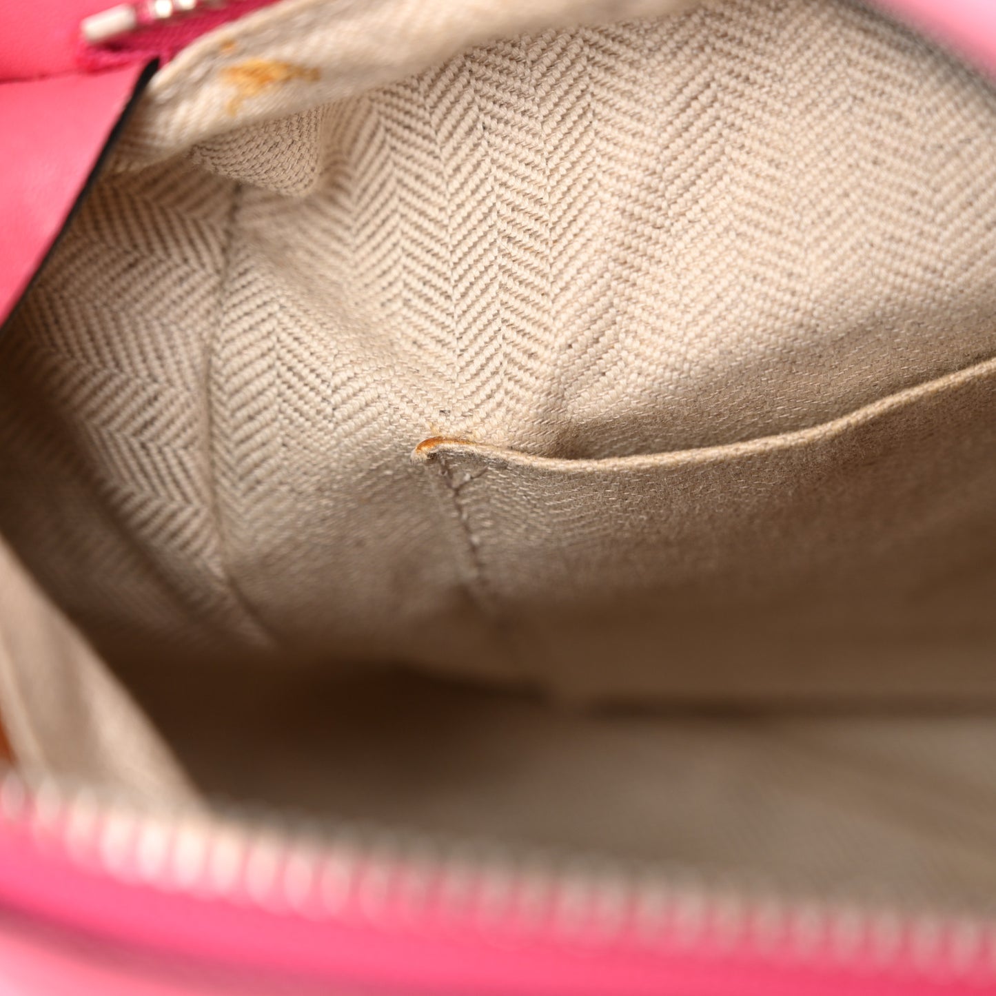 Calfskin Small Puzzle Bag Tan Multicolor