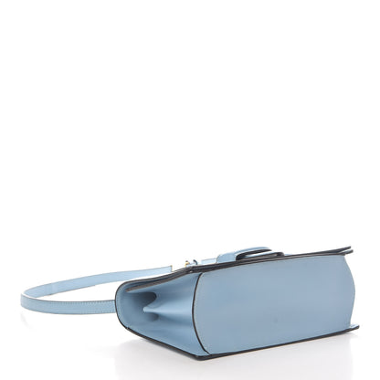Loewe Calfskin Medium Barcelona Shoulder Bag Blue 4 of 10