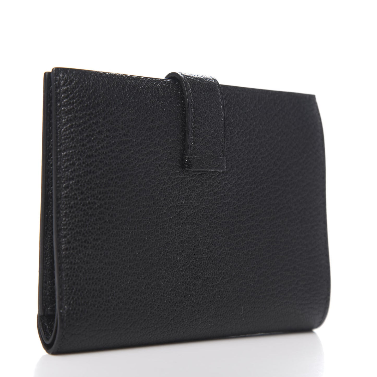 Chevre Mysore Bearn Compact Wallet Black
