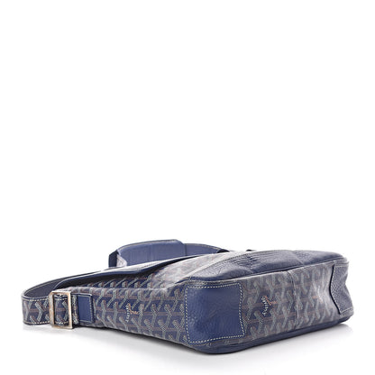 Goyard Chevron Grand Blue MM Marine 4 of 9