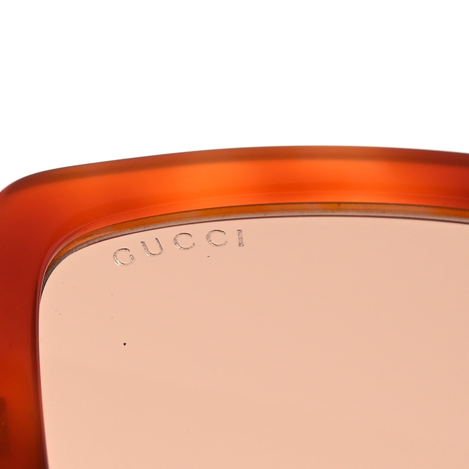 Gucci Acetate Oversize Rectangle Frame GG1070S Sunglasses Tortoise 7 of 8