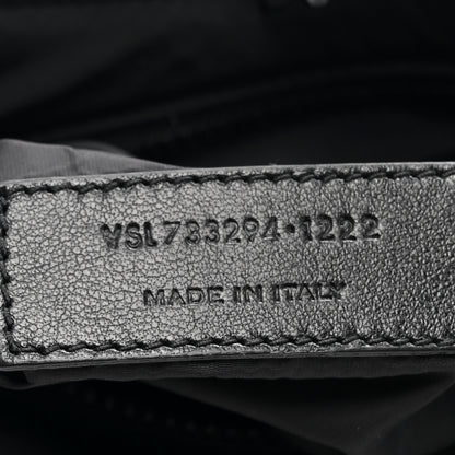 Saint Laurent Econyl Nylon Le 5 A 7 Hobo Black 7 of 11